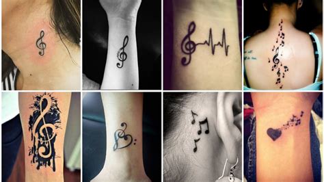 best music tattoos|small music tattoos for females.